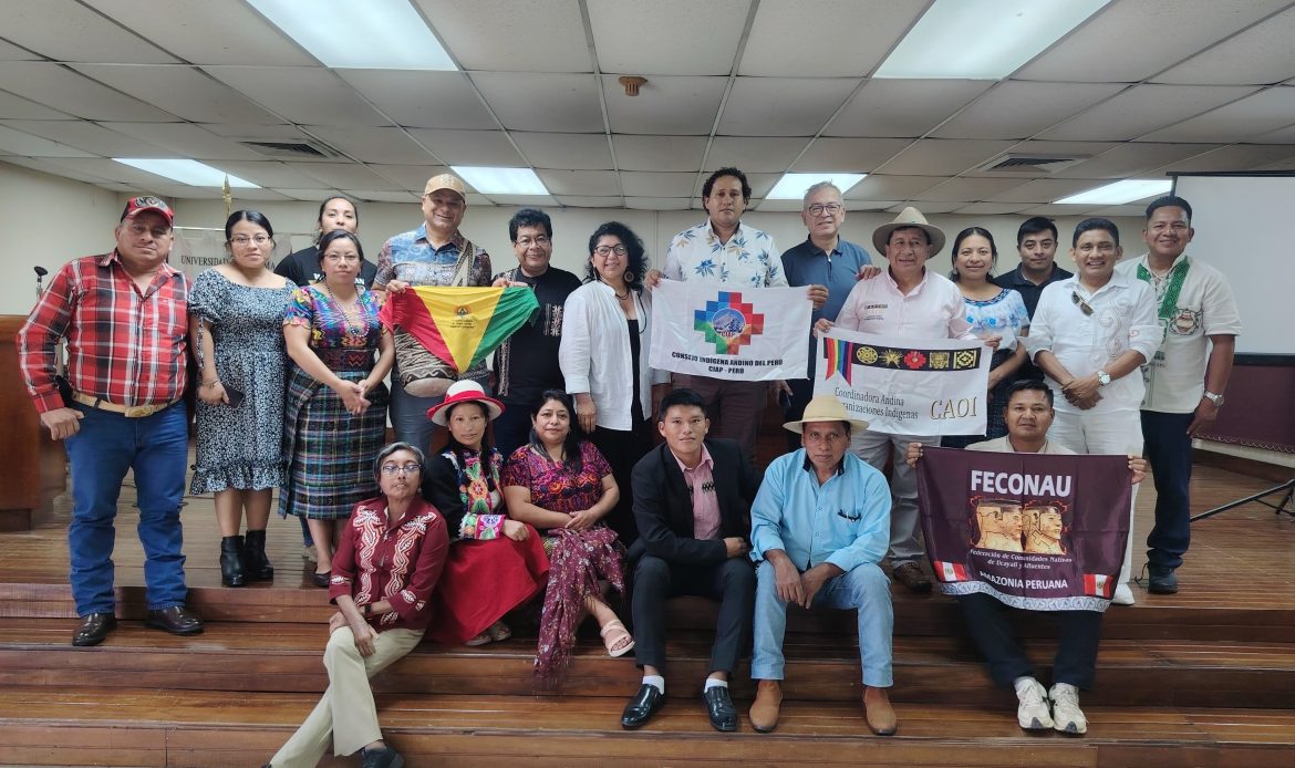 Caucus de los Pueblos Indígenas en el Foro de Empresas y Derechos Humanos en Panamá